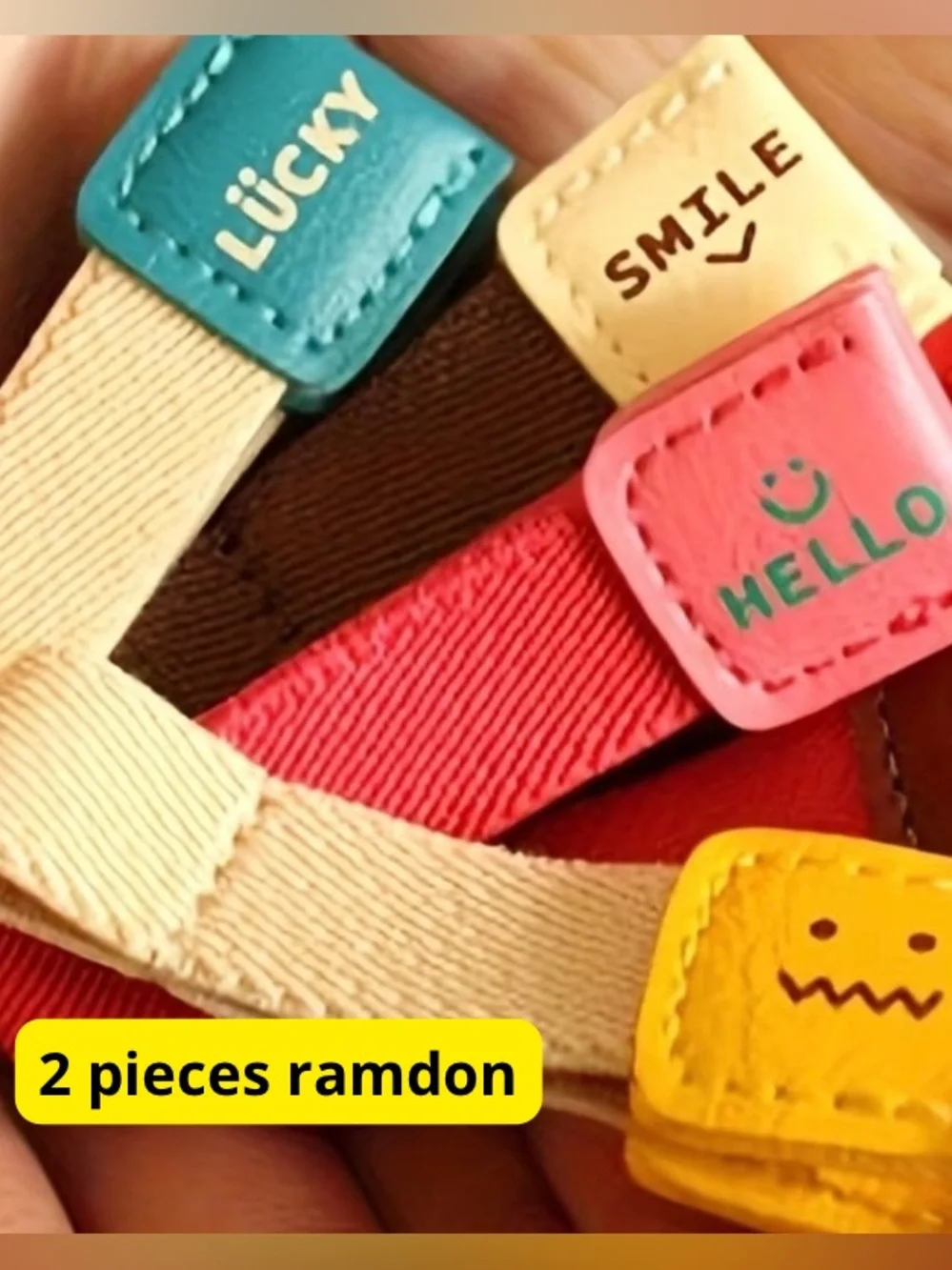 Colorful Cute Charm Strap Clips - 